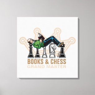 Impression de toile étirée Grand Maître