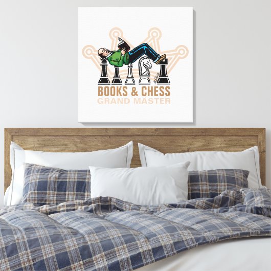 Impression de toile étirée Grand Maître (Insitu(Chambre))