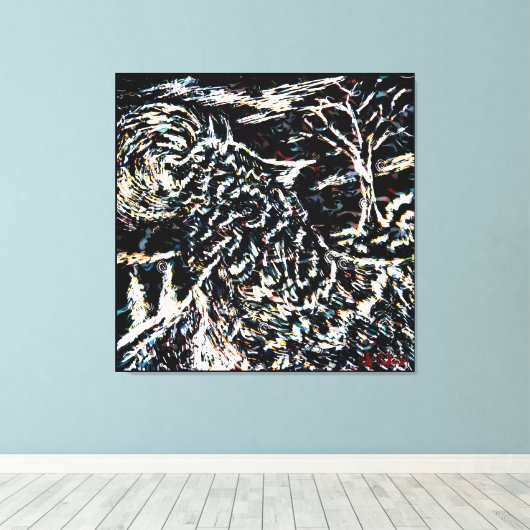 Impression de toile étirée Howl (Insitu (Plancher de Bois))