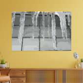 Impression de toile étirée Icicle (Insitu(Salon))
