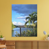 Impression de toile étirée Lake Life (Insitu(Salon))