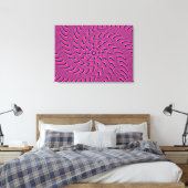 Impression de toile étirée spirale (Insitu(Chambre))