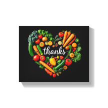 Impression de toile étirée Thanksgiving