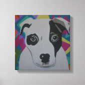 Impression de toile étirée Travis (Recto)