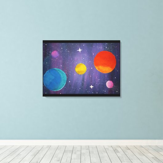 Impression de toile externe (Insitu (Plancher de Bois))