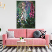 Impression de toile Foxglove fairy (Insitu(Salon))