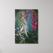 Impression de toile Foxglove fairy (Recto)