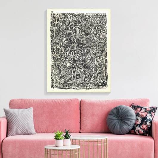 Impression de toile fragmentée (Insitu(Salon))