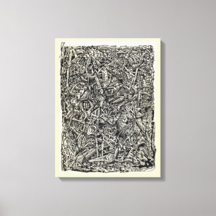 Impression de toile fragmentée