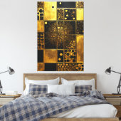 Impression de toile GoldRush 6 (Insitu(Chambre))