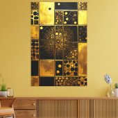 Impression de toile GoldRush 6 (Insitu(Salon))
