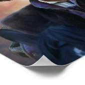 Impression de toile gris italien (Coin)