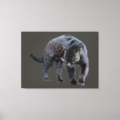 Impression de toile gris Jaguar Diablo (Recto)
