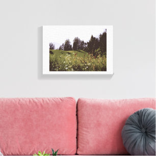 Impression de toile High Mountain Paradise