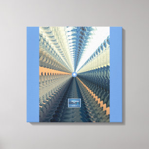 Impression de toile (Indigo-Silver L.) RFPMDesigns