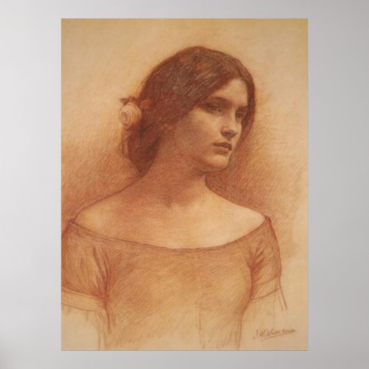 Impression de toile Lady Clare (Devant)