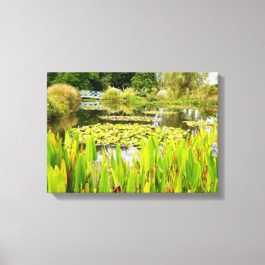 Impression de toile Lily Pond (Recto)