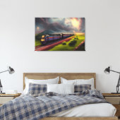 Impression de toile Locomotive Train (Insitu(Chambre))