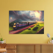 Impression de toile Locomotive Train (Insitu(Salon))