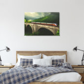 Impression de toile Locomotive Train (Insitu(Chambre))