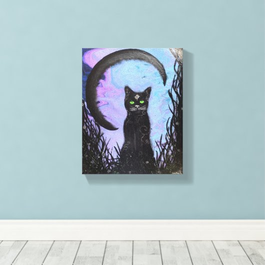 Impression de toile - Magie noire (Insitu (Plancher de Bois))