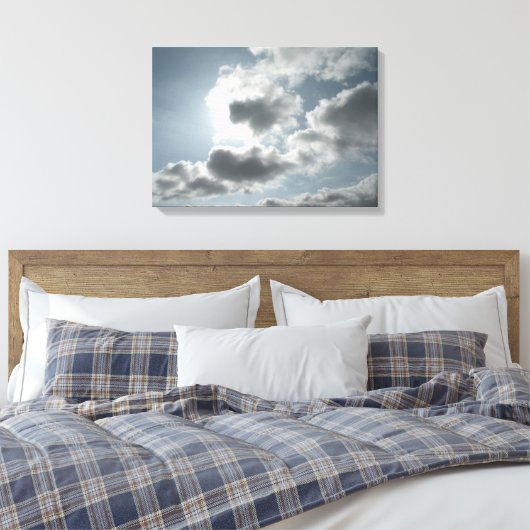 Impression de toile nuages (Insitu(Chambre))