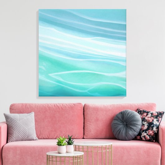 Impression de toile océanique côtière (Insitu(Salon))