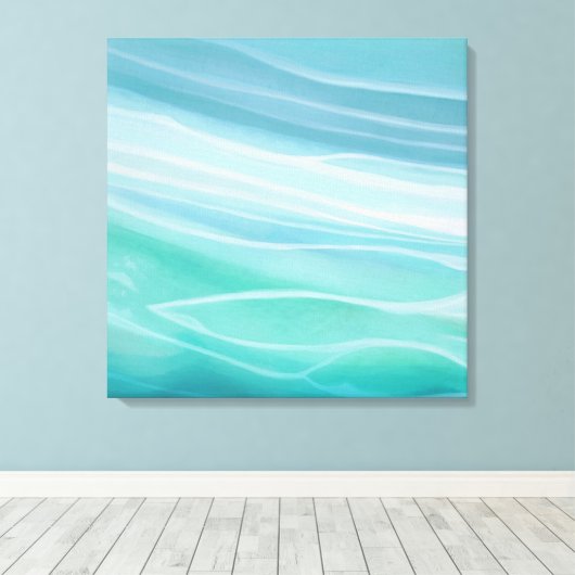 Impression de toile océanique côtière (Insitu (Plancher de Bois))