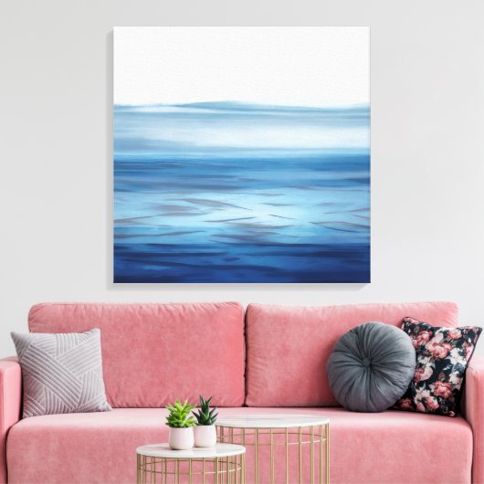 Impression de toile océanique côtière (Insitu(Salon))