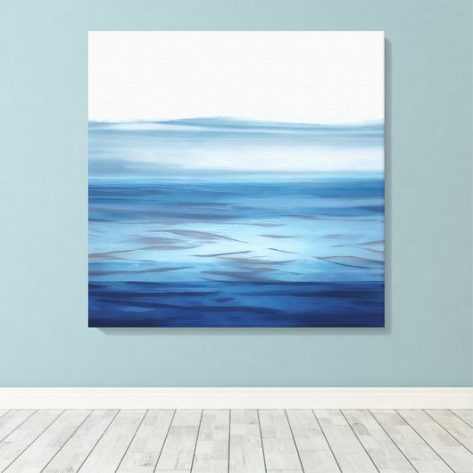 Impression de toile océanique côtière (Insitu (Plancher de Bois))