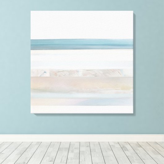 Impression de toile océanique côtière (Insitu (Plancher de Bois))