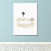 Impression de toile Peintre marquée (Insitu (Plancher de Bois))