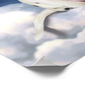 Impression de toile Peinture d'ange chiot dalmate (Coin)