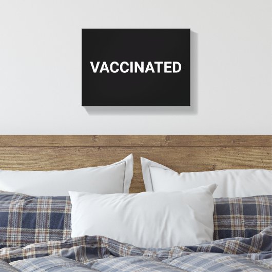 Impression de toile personnalisable en blanc noir (Insitu(Chambre))