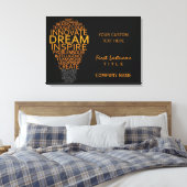 Impression de toile personnalisée Inspiron Light B (Insitu(Chambre))