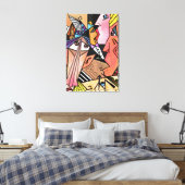 Impression de toile Portrait Cubisme Visages Abstr (Insitu(Chambre))