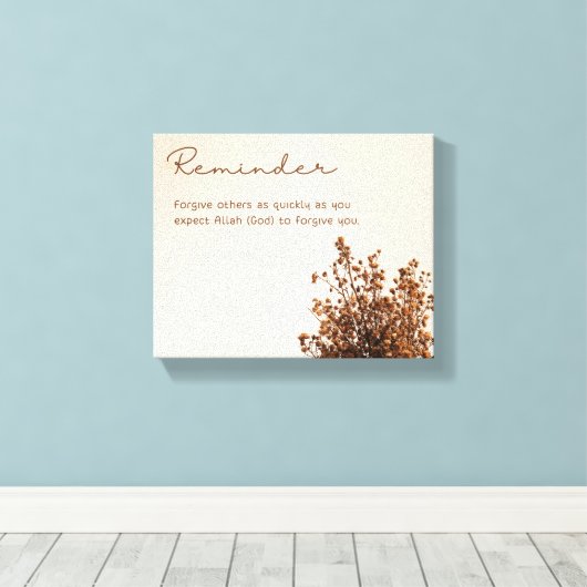 Impression De Toile Pour Rappel. (Insitu (Plancher de Bois))