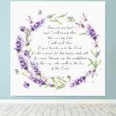 Impression de toile Psalm 118 (Insitu (Plancher de Bois))