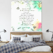Impression de toile Psalm 69 (Insitu(Chambre))