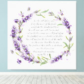 Impression de toile Psalm 91 (Insitu (Plancher de Bois))