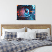 Impression de toile Quantum Eye (Insitu(Chambre))