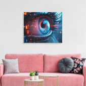 Impression de toile Quantum Eye (Insitu(Salon))