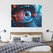 Impression de toile Quantum Eye (Insitu(Chambre))
