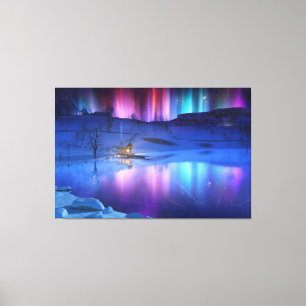 Impression de toile Rainbow Winter