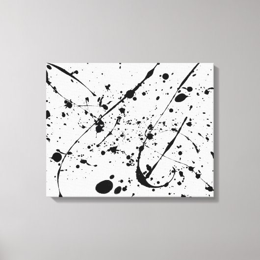 impression de toile recouverte d'une plaque noire (Recto)