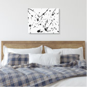 impression de toile recouverte d'une plaque noire (Insitu(Chambre))