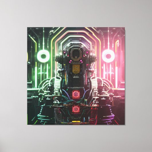 Impression de toile Robot 1 (Recto)