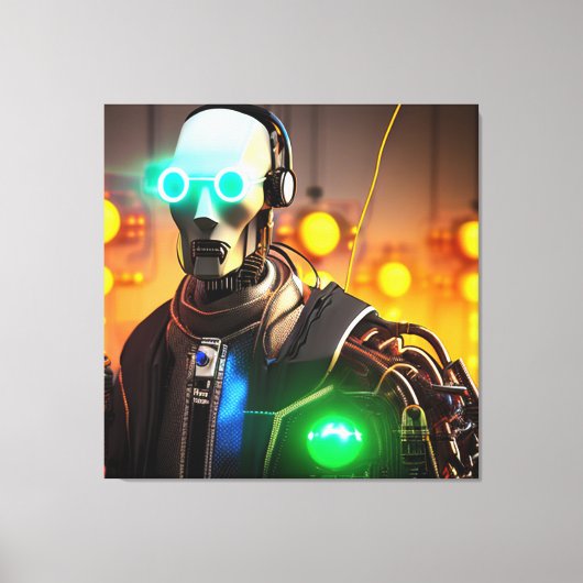 Impression de toile Robot 2 (Recto)
