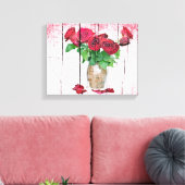 Impression de toile rose (Insitu(Salon))