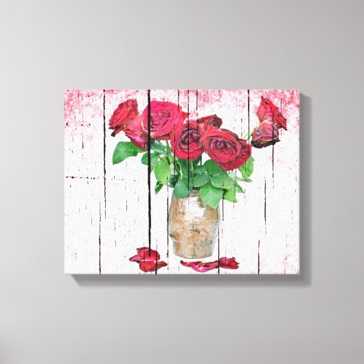 Impression de toile rose (Recto)